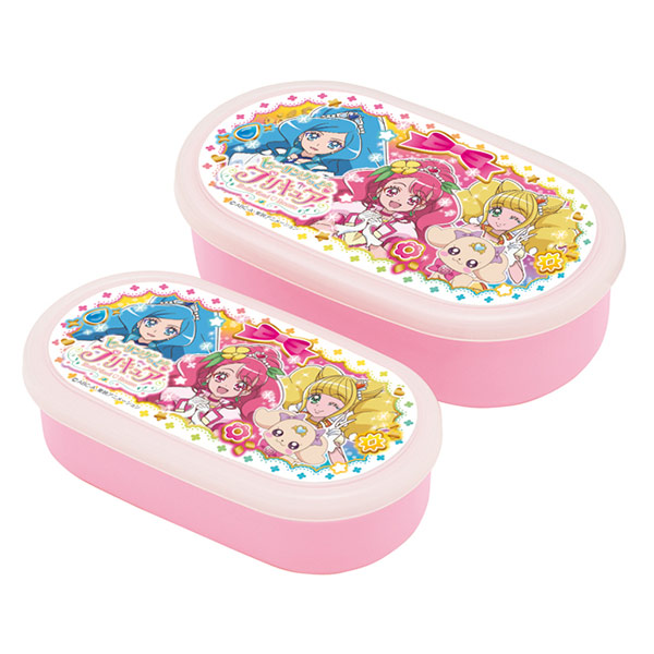 Dショッピング お弁当箱 ヒーリングっどプリキュア シール容器 2個入 入れ子 子供 プリキュア 保存容器 レンジ対応 食洗機対応 キャラクター キッズ 弁当箱 ランチボックス レンジok 入れ子式 子供用弁当箱 カテゴリ 弁当箱の販売できる商品 リビングート