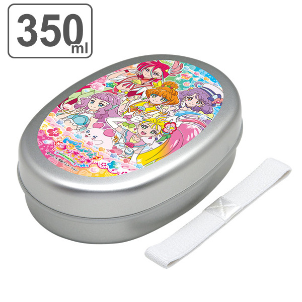 Dショッピング お弁当箱 トロピカル ジュ プリキュア 1段 アルミ 350ml 子ども ランチボックス 弁当箱 アルミ弁当箱 トロピカルージュプリキュア プリキュア 幼稚園 保育園 アルミ 子供 仕切り付き 一段 キャラクター 子供 カテゴリ 弁当箱の販売できる商品