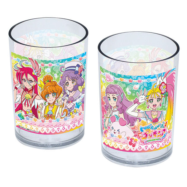 Dショッピング タンブラー 2個入り トロピカル ジュ プリキュア 子供用 食器 コップ プラスチック キャラクター 日本製 プリキュア トロピカルージュ カップ グラス トロプリ プラコップ 歯磨きコップ 子供用食器 トロピカル ジュ カテゴリ ベビーカップ