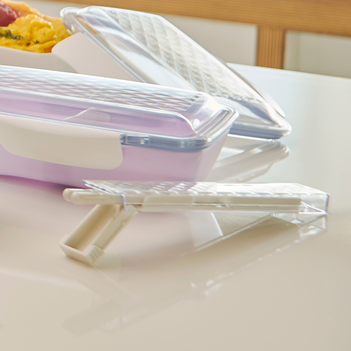 箸箱セット ダイヤカット箸・箸箱セット(S) ( 食洗機対応 箸 箸&箸箱セット お箸 箸ケース 日本製 食洗機OK はし 弁当 お弁当 スライド式 折れ曲げ式 持ち運び お弁当用 携帯用 クリア 透明 かわいい ) 【アースグリーン】 アースグリーン