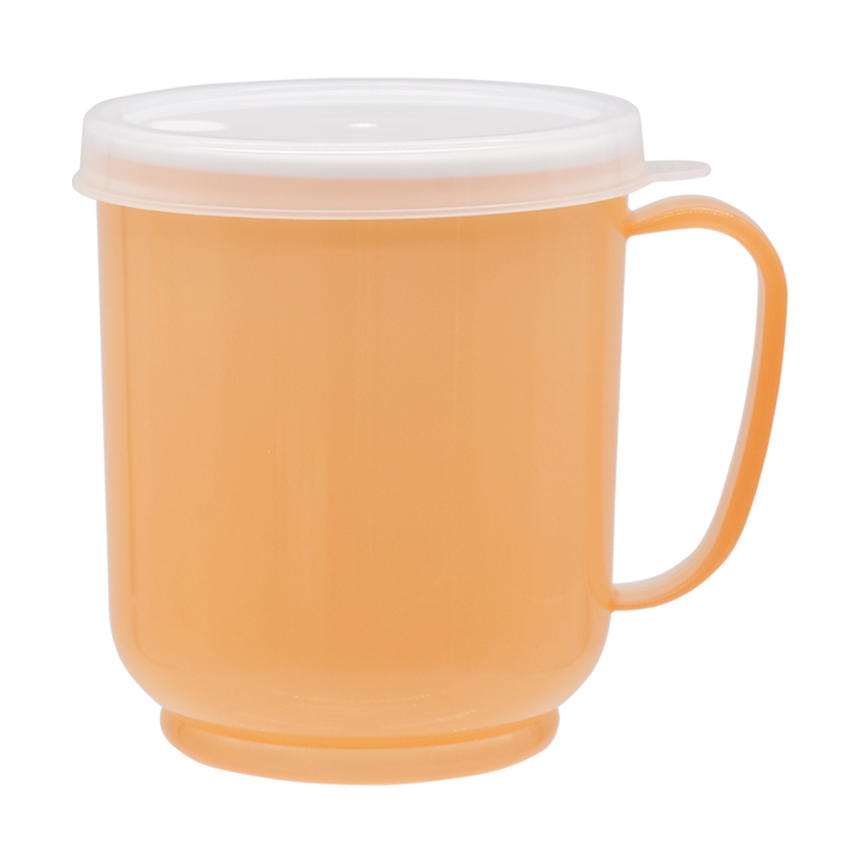 コップ フタ付 クリーミーコップ 持ち手付き 300ml 日本製 ( 軽量 プラスチック製 ふた付き 握りやすい お手入れ簡単 パステルカラー ストロー 介護 カップ 安心 ) 【ブルー】 ブルー