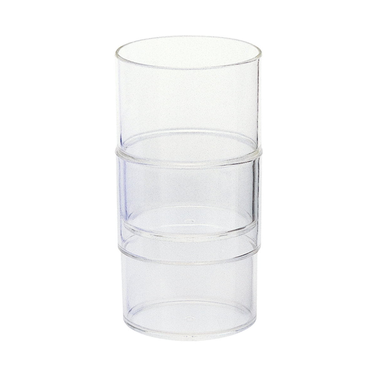 コップ スタッキングコップ 100個セット ( 食洗機対応 プラスチック タンブラー カップ プラコップ 食器 マグ シンプル スタッキング 積み重ね ) 【ブラック】 ブラック