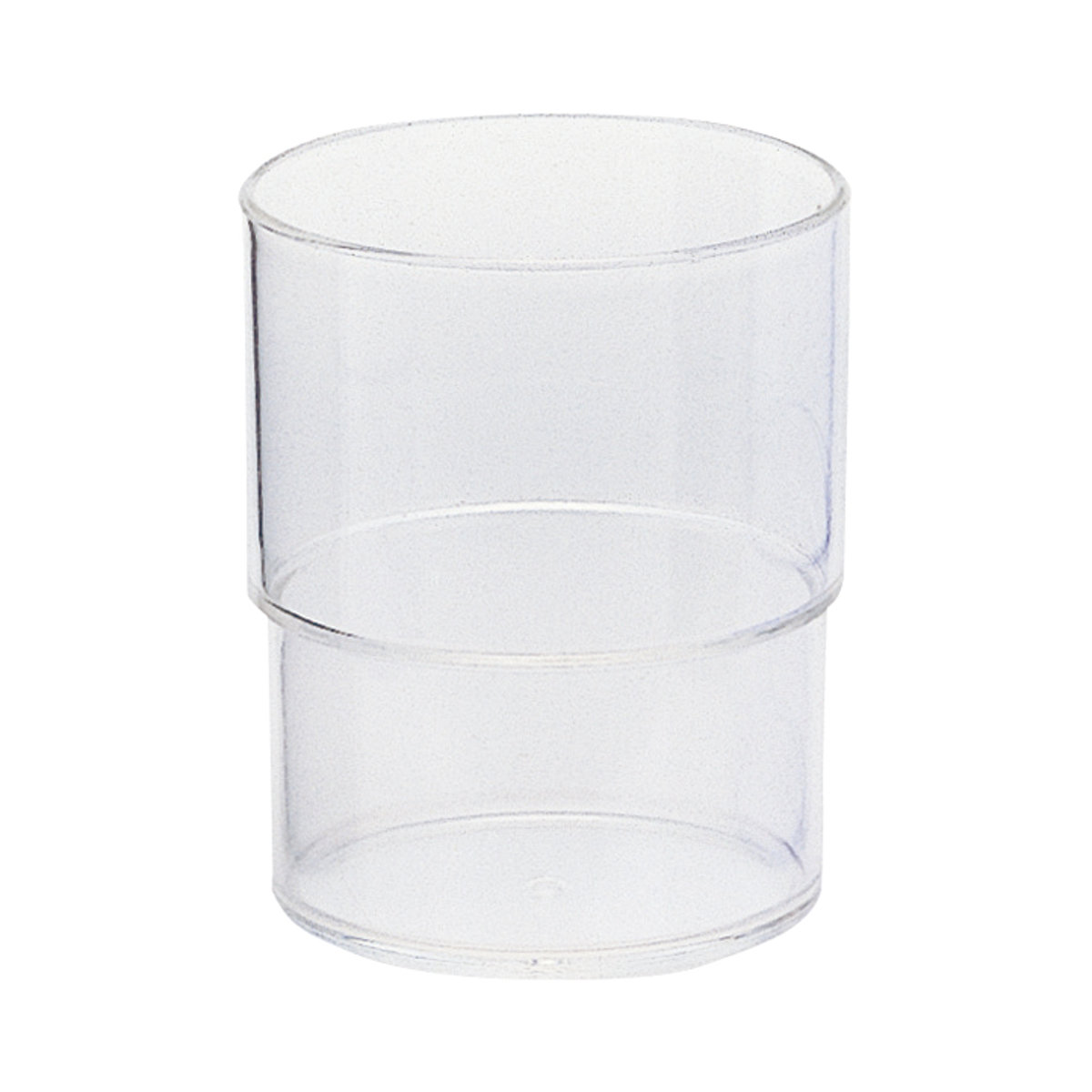 コップ スタッキングコップ 10個セット ( 食洗機対応 プラスチック タンブラー カップ プラコップ 食器 マグ シンプル スタッキング 積み重ね ) 【クリア】 クリア