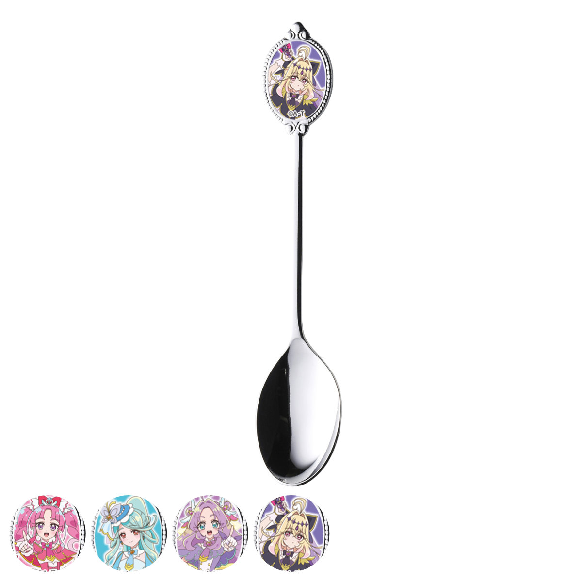 スプーン 名探偵プリキュア ステンレススプーン （ ステンレス プリキュア カトラリー 子供用 キッズ 食器 かわいい 女の子 子ども 幼稚園 保育園 給食 ） 【キュアアンサー】