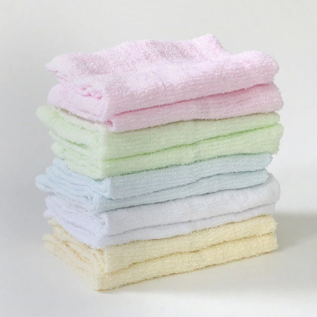 おしぼり カラー おしぼりパック 10枚入 （ タオル おしぼりタオル