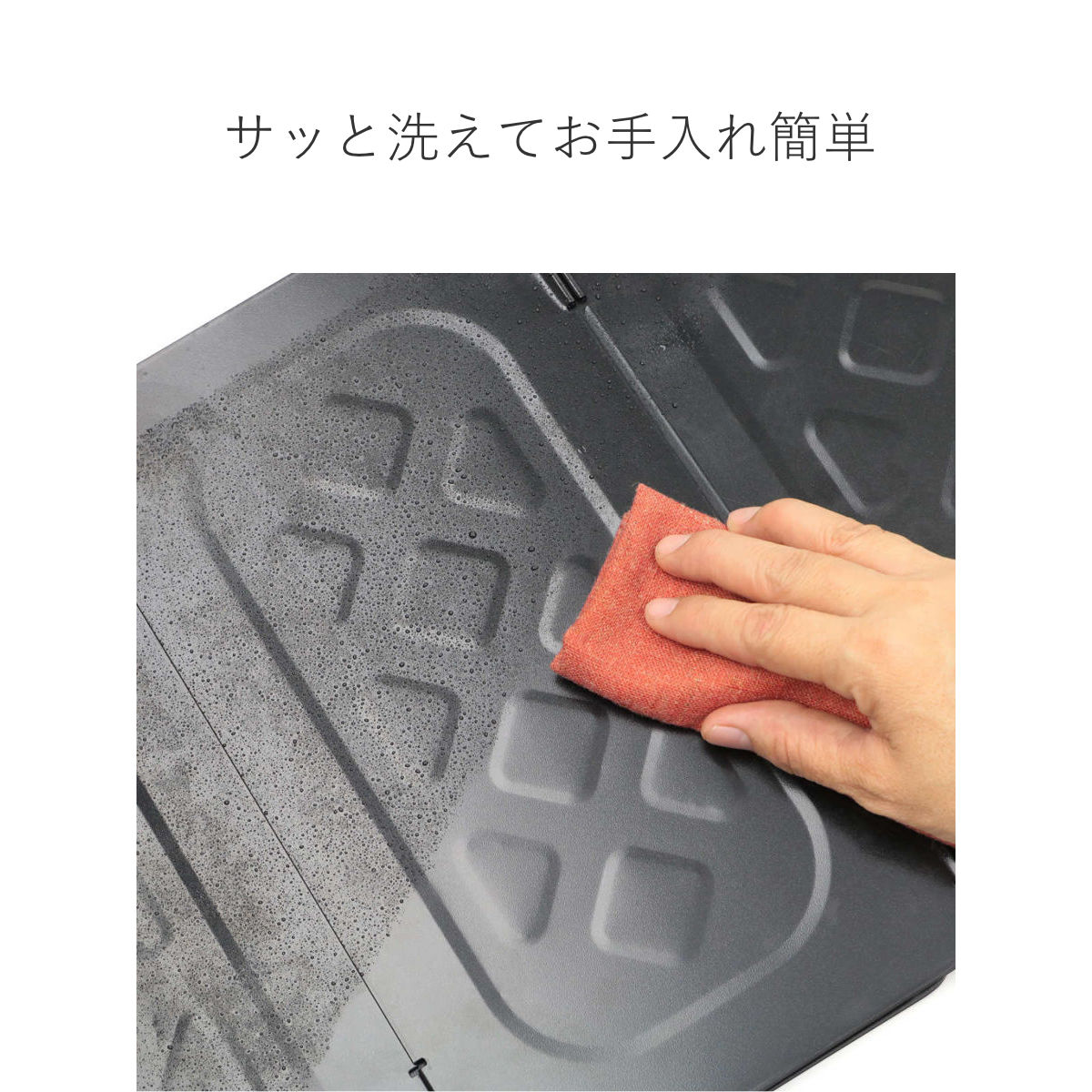 レンジガード フッ素コート マルチレンジガード 7面 ( コンパクト ih ガスコンロ 折りたたみ コンロガード 油はね ガード コンロカバー コンロ用カバー レンジ用カバー コンロ 風よけ キャンプ 使うときだけ ) 【ブラック】 ブラック