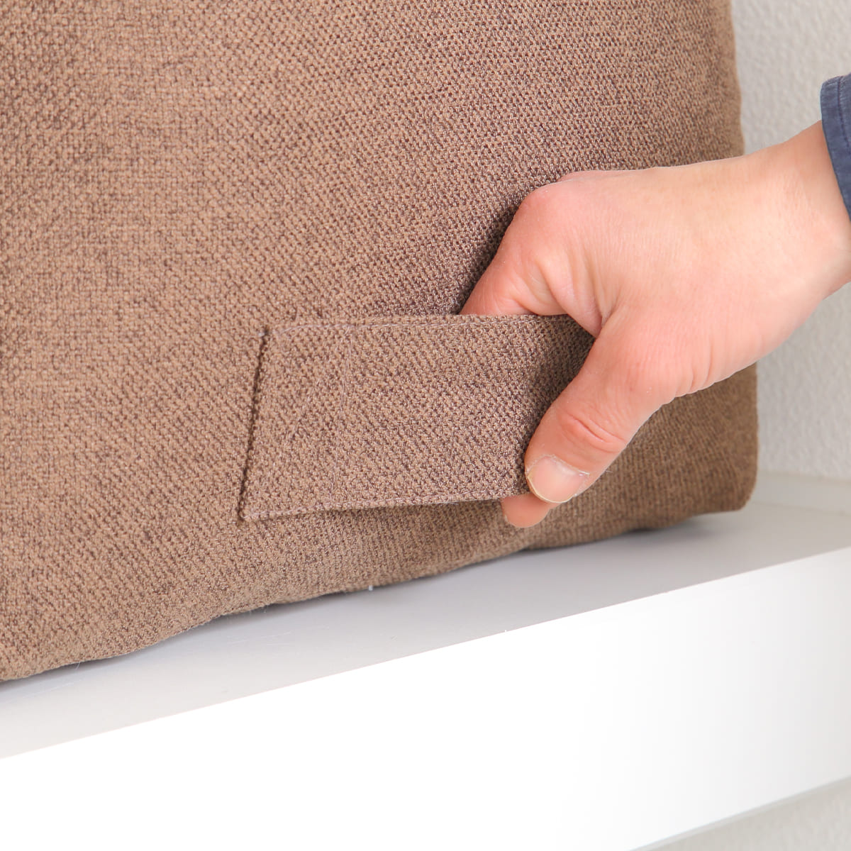 布団収納袋 シングル+毛布 掛け布団用 窓付き 2個セット ( 布団 収納 ふとん ケース ファブリック クローゼット収納 コンパクト こたつ布団 fab container 持ち手付き 洋服 保管 おしゃれ 収納ケース 毛布 衣類 押し入れ ) 【ベージュ】 ベージュ