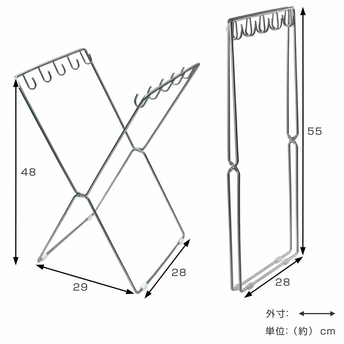 ゴミ箱 レジ袋スタンド マルチタイプ 分別 コンパクト ( ゴミ袋スタンド レジ袋 ゴミ袋 スタンド 折りたたみ ゴミ袋ホルダー 袋 ごみ箱 シンプル 掛ける 取っ手付きゴミ袋 省スペース )