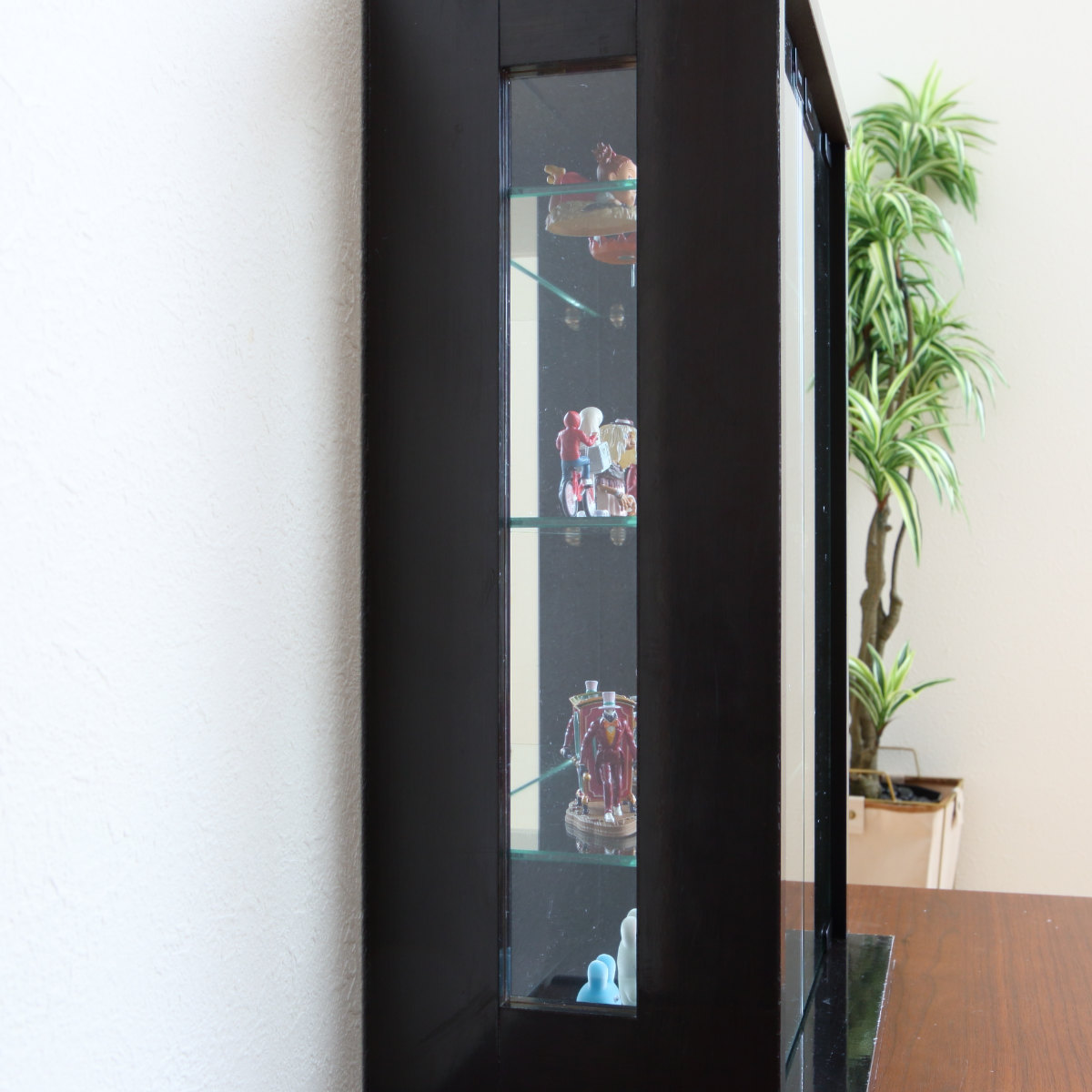 dショッピング |卓上コレクションケース 幅40cm 縦型 ガラス