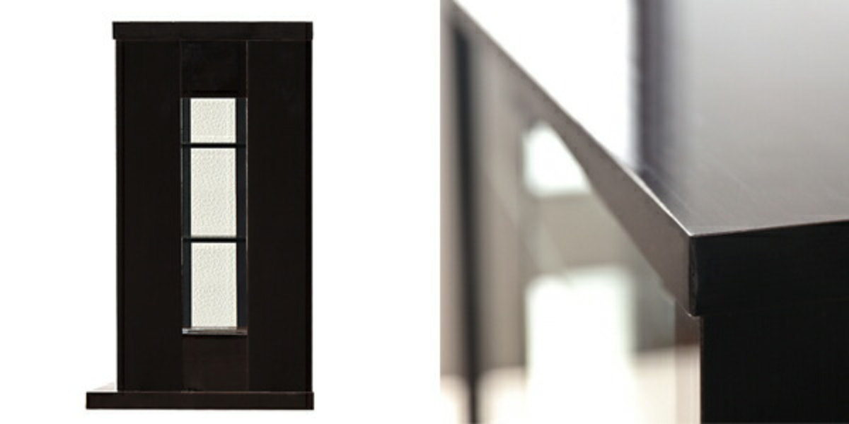 卓上コレクションケース 幅60cm 横型 ガラス ( コレクションラック 卓上 収納 ディスプレイケース ガラス扉 飾り棚 フィギュア フィギュアケース 透明 ケース ガラス棚 背面ミラー ホワイト ダークブラウン ) 【ダークブラウン】 ダークブラウン