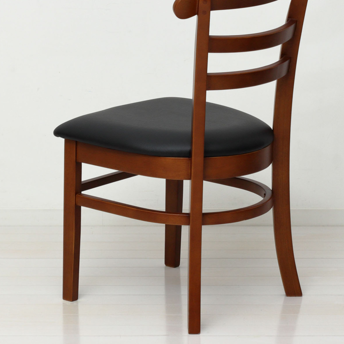 ダイニングチェア 座面高43cm 2脚セット ハング 木製 ( チェア ダイニング 天然木 イス 椅子 食卓椅子 肘なし アームレス 完成品 いす 食卓 リビング リビングチェア シンプル 木製チェア 座面 ウレタン 背もたれ ハンガー形状 ) 【ナチュラル】 ナチュラル