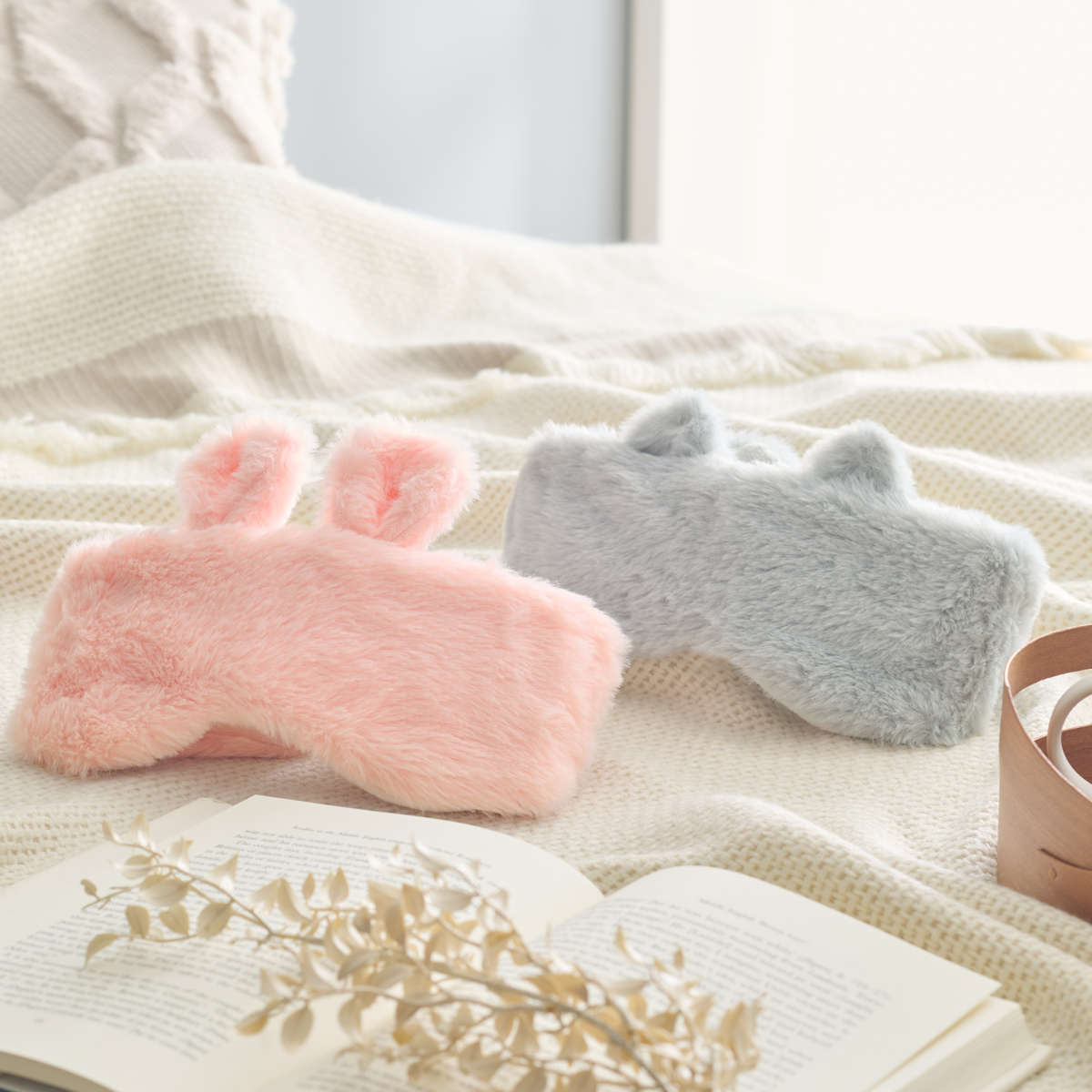 ホットアイマスク レンジですぐにホッカホカ ジェル湯たんぽ hocca アイマスク アニマル ( アイピロー ジェル 電子レンジ 再使用可 猫 くま うさぎ かわいい 繰り返し使用 温かい 簡単 プレゼント ギフト 温める 目元 耳 ) 【ネコ】 ネコ