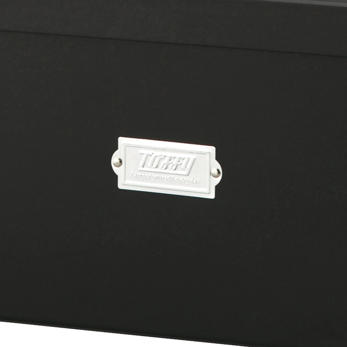 収納ボックス Toffy マジックボックス XL ふた付き 幅31×奥行40×高さ21cm ( 収納 ボックス 箱 紙 紙製 パルプ フタ付き 小物収納 小物入れ ケース ストック 積み重ね 金属 金具付き 丈夫 折りたたみ 整理整頓 片付け ) 【アッシュホワイト】 アッシュホワイト