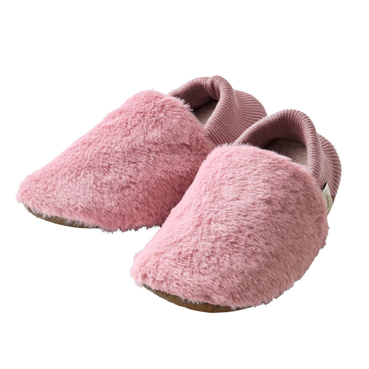 スリッパ レンジですぐにホッカホカ ジェル湯たんぽ hocca ポケット付きウォームスリッパ ( ルームシューズ レディース ふわふわ 電子レンジ カイロ 湯たんぽ付き 洗える 滑り止め 室内 暖かい 冬 ボア ファー かかと ) 【セージグリーン】 セージグリーン