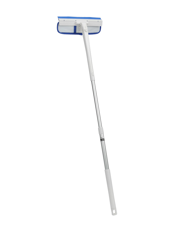 窓掃除 しぼれる 回転 窓みがき 伸縮 ( ガラスクリーナー ガラス戸 窓ガラス 掃除 清掃 )