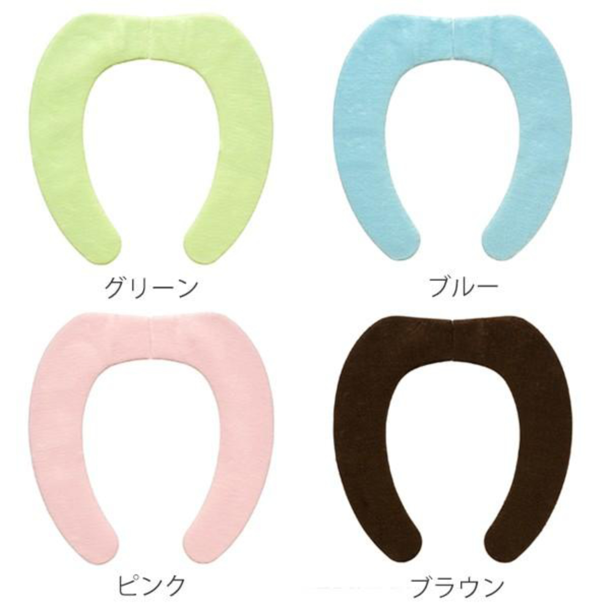 便座カバー 吸着便座シート ぴたQ ボア ( 便座シート 吸着シート 吸着便座 洗浄暖房型 O型 U型 トイレ 便座 カバー シート 吸着 貼る 洗える ふわふわ 無地 シンプル 節電 トイレ用品 トイレタリー トイレグッズ ) 【ピンク】 ピンク