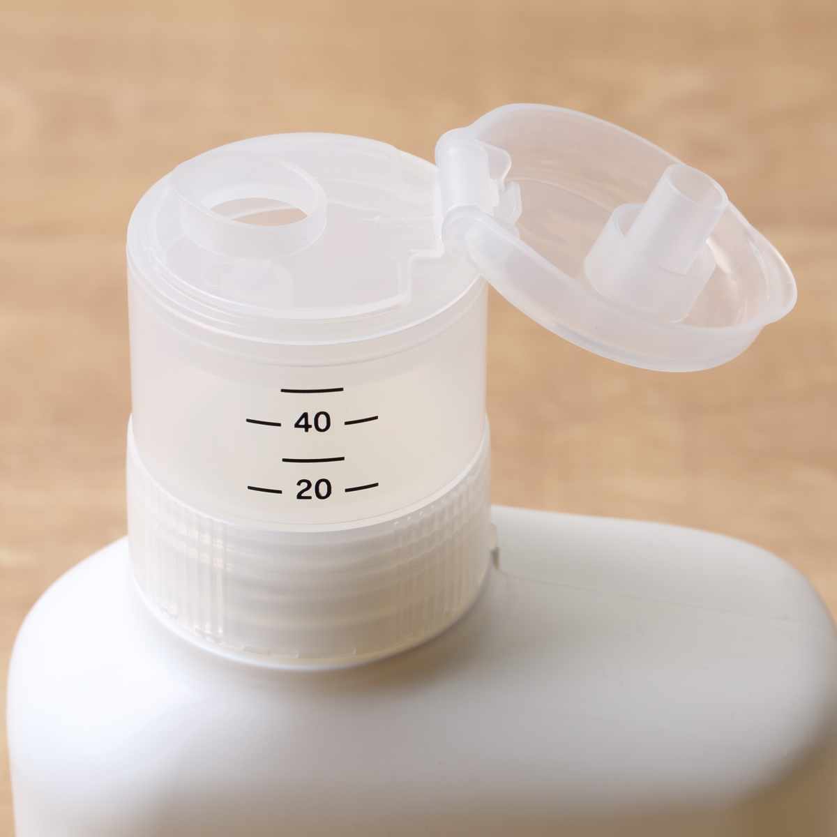 詰替えボトル 押して計量詰替えボトル 1000ml 3個セット ( 詰め替え用ボトル 3個 洗剤 液体洗剤ボトル 押すだけ 計量 ランドリーボトル 詰め替え容器 3個入り 1000 ラベル付き ディスペンサー ホワイト 無地 )