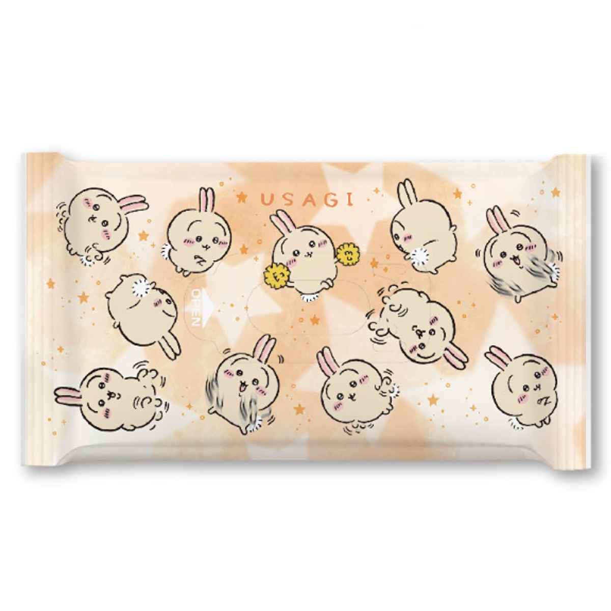 おしりふき ちいかわ 80枚入り 3個入り 純水99% ※柄は選べません ( おしり拭き ふんわりおしりふき ウェットシート 日本製 出産準備 消耗品 かわいい お尻ふき お尻拭き ハチワレ うさぎ 赤ちゃん ベビー 無添加 敏感肌 )