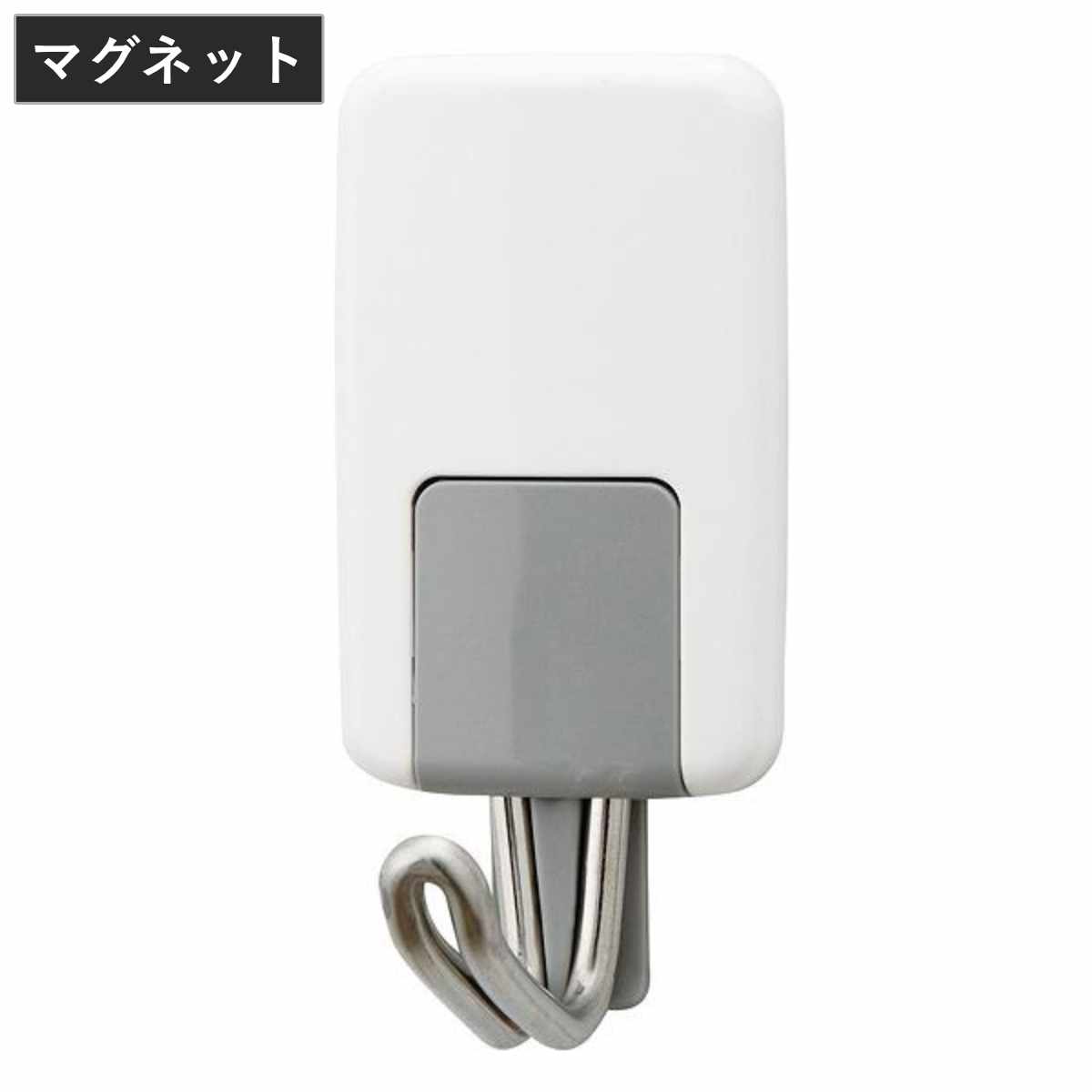 フック ウルトラマグネット ツールフック Ｌ 耐荷重5kg （ L 磁石 強力 超強力 マグネット 強力マグネット キッチンフック ツールフックL 壁掛け 吊り下げ 小物フック 可動フック 壁面収納 小物収納 小物掛け 収納 ）