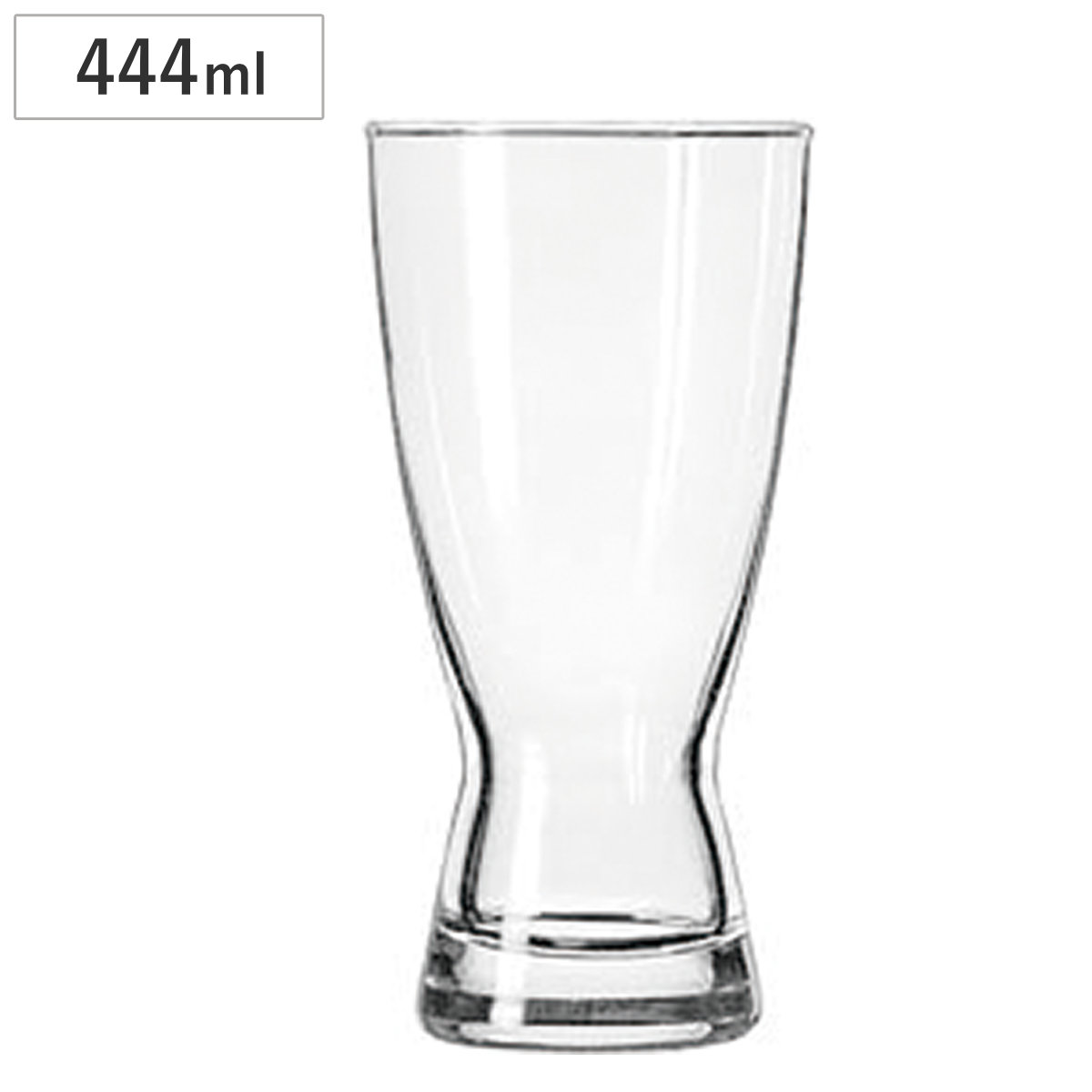 Libbey リビー ビアグラス 444ml アワーグラス 444cc ( ガラス グラス ビールグラス ビール コップ シンプル おしゃれ クリア 使いやすい )