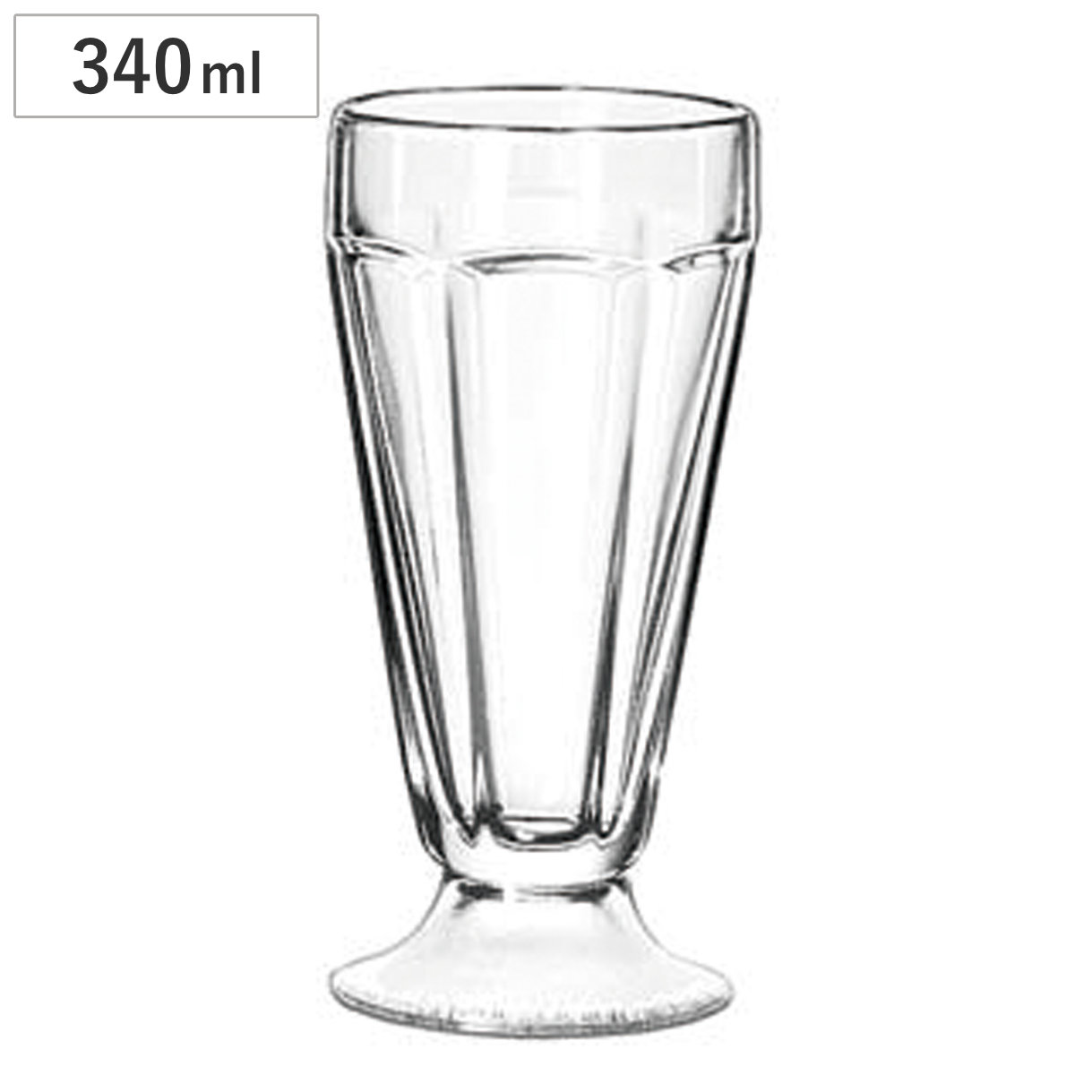 Libbey リビー デザート食器 ファンテン 340cc （ 340ml ガラス デザートカップ パフェ デザート グラス コップ タンブラー 食器 シンプル おしゃれ ）