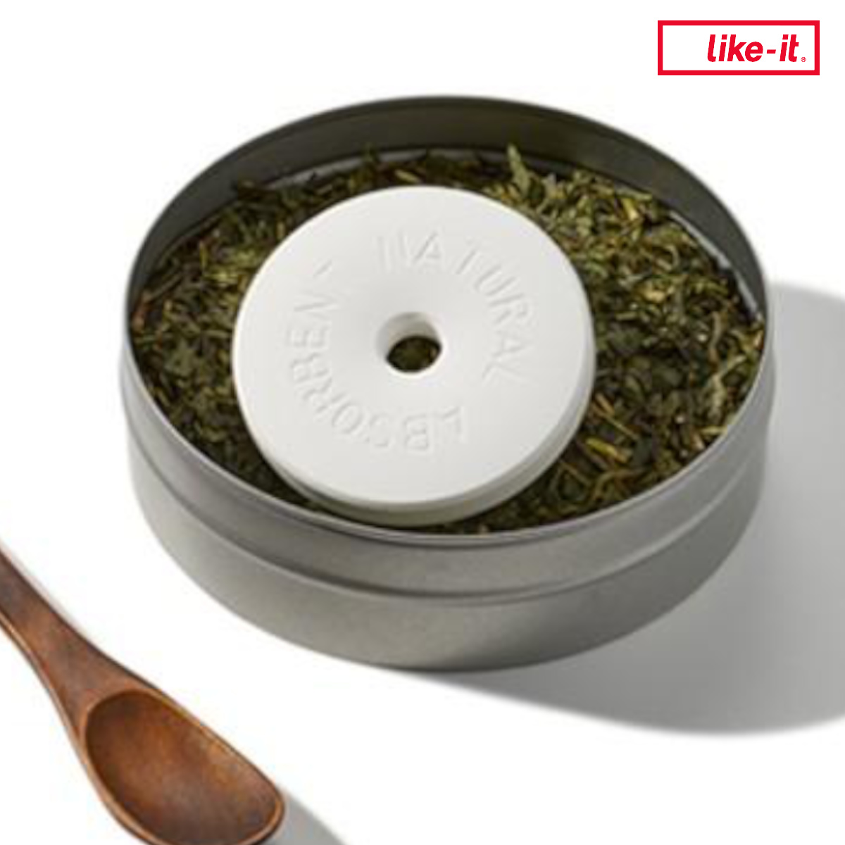 除湿剤 Natural Absorbent 60 調湿保存できる 珪藻土リング L ホワイト （ 直径6cm 調湿 除湿 吸湿剤 調湿剤 乾燥剤 調湿珪藻土 吸湿珪藻土 繰り返し使える 円形 湿気取り 天然素材 キッチン雑貨 ） 【ホワイト】