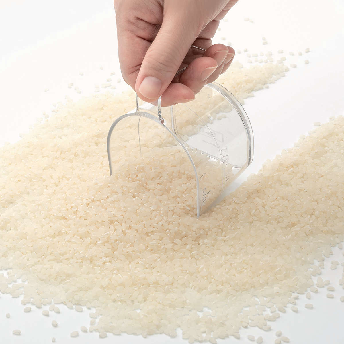 米びつ 3kg 5kg 10kg Pantry Stock Case フタ付きケース インナーセット 計量カップ付き ( ライクイット 日本製 米櫃 ライスストッカー ライスボックス 抗菌 保存容器 お米収納 白米 玄米 雑穀 分けて入れられる コンテナ like-it ) 【ブラック】 ブラック