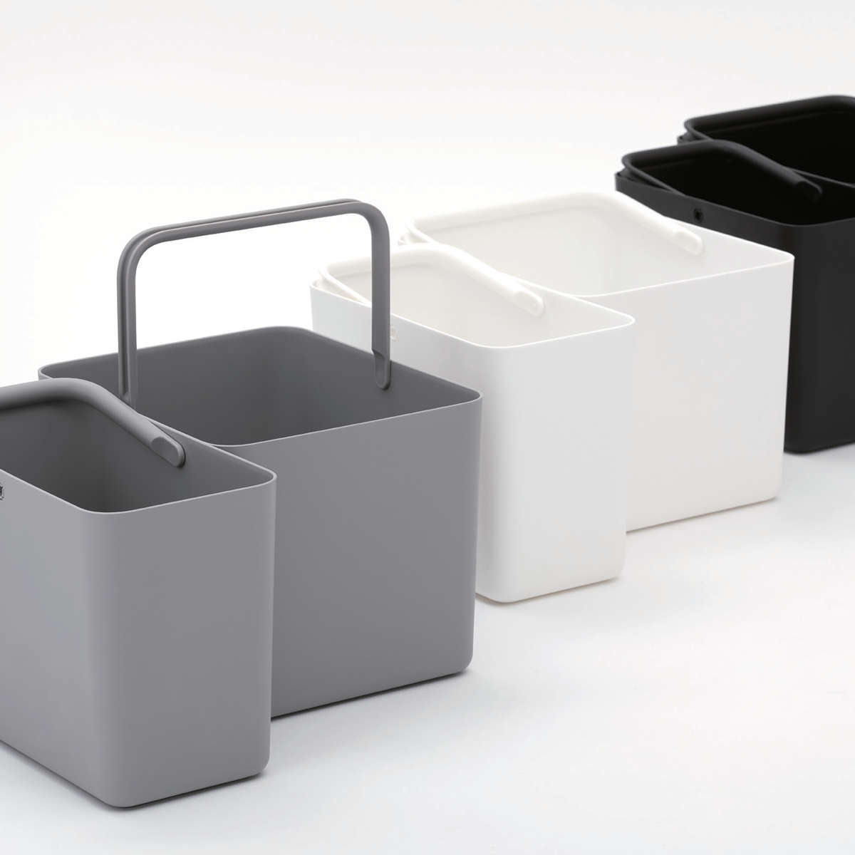 米びつ 3kg 5kg 10kg Pantry Stock Case フタ付きケース インナーセット 計量カップ付き ( ライクイット 日本製 米櫃 ライスストッカー ライスボックス 抗菌 保存容器 お米収納 白米 玄米 雑穀 分けて入れられる コンテナ like-it ) 【ブラック】 ブラック