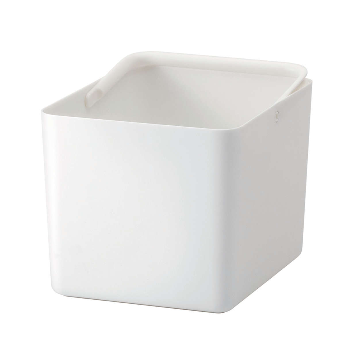 キッチン収納ケース Pantry Stock Case ハンドル付きケース ワイド 2個組 ( ライクイット 日本製 キッチンストッカー 戸棚 ケース パントリー ボックス 抗菌 戸棚ボックス 戸棚ストッカー 収納ボックス 整理 ハンドル like-it ) 【ブラック】 ブラック