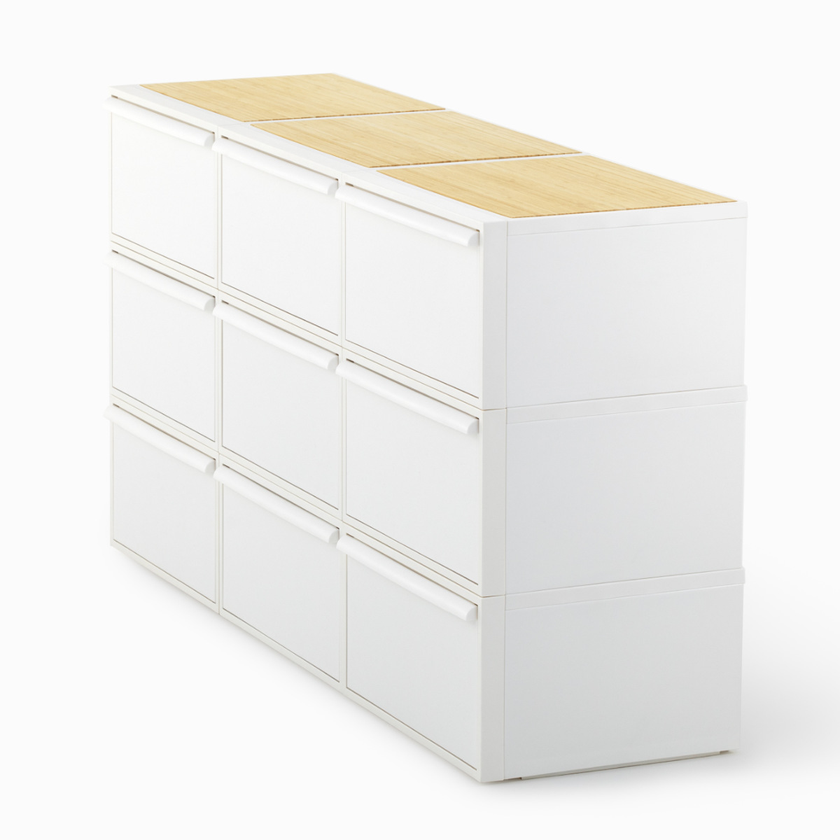 天板 ワイド クローゼットシステム 竹製天板 ( 収納 クローゼット 衣類収納 収納ボックス 衣装ケース 竹 対応パーツ バンブー ナチュラル 天板のみ 耐荷重 10kg 上乗せ 対応 ワイド専用 )