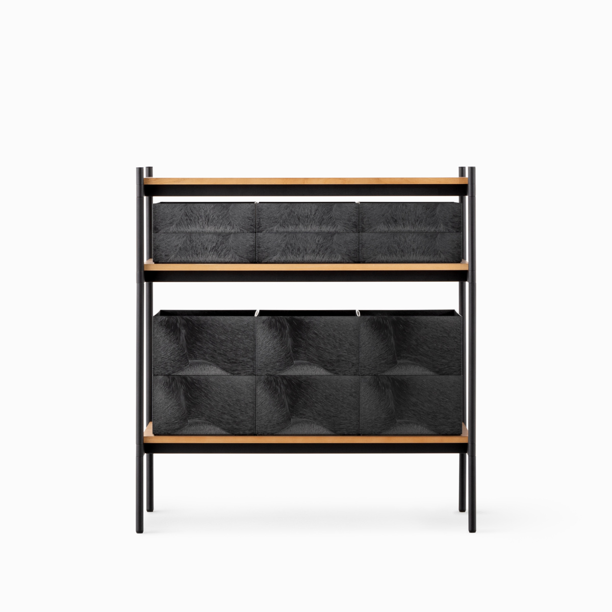 オープンラック 82×40cm 3段 350-SLセット シェルビングシステム ライクイット ( ラック 収納ラック 棚 収納棚 木板 木天板 ウッドシェルフ シェルフ 収納 組み換え 追加 組み合わせ 家具 アジャスター 付き 見せる収納 )