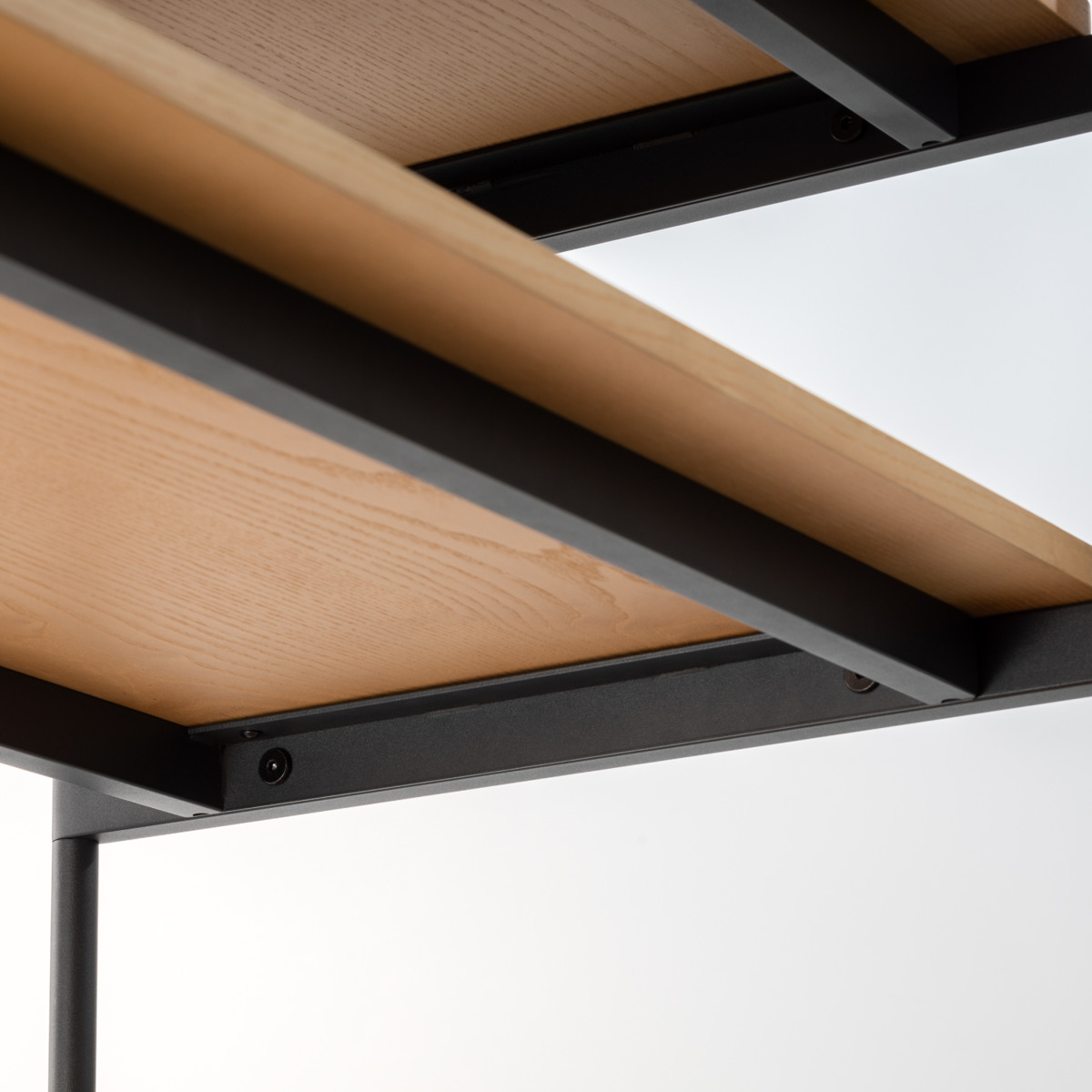 オープンラック 82×40cm 3段 350-SLセット シェルビングシステム ライクイット ( ラック 収納ラック 棚 収納棚 木板 木天板 ウッドシェルフ シェルフ 収納 組み換え 追加 組み合わせ 家具 アジャスター 付き 見せる収納 )