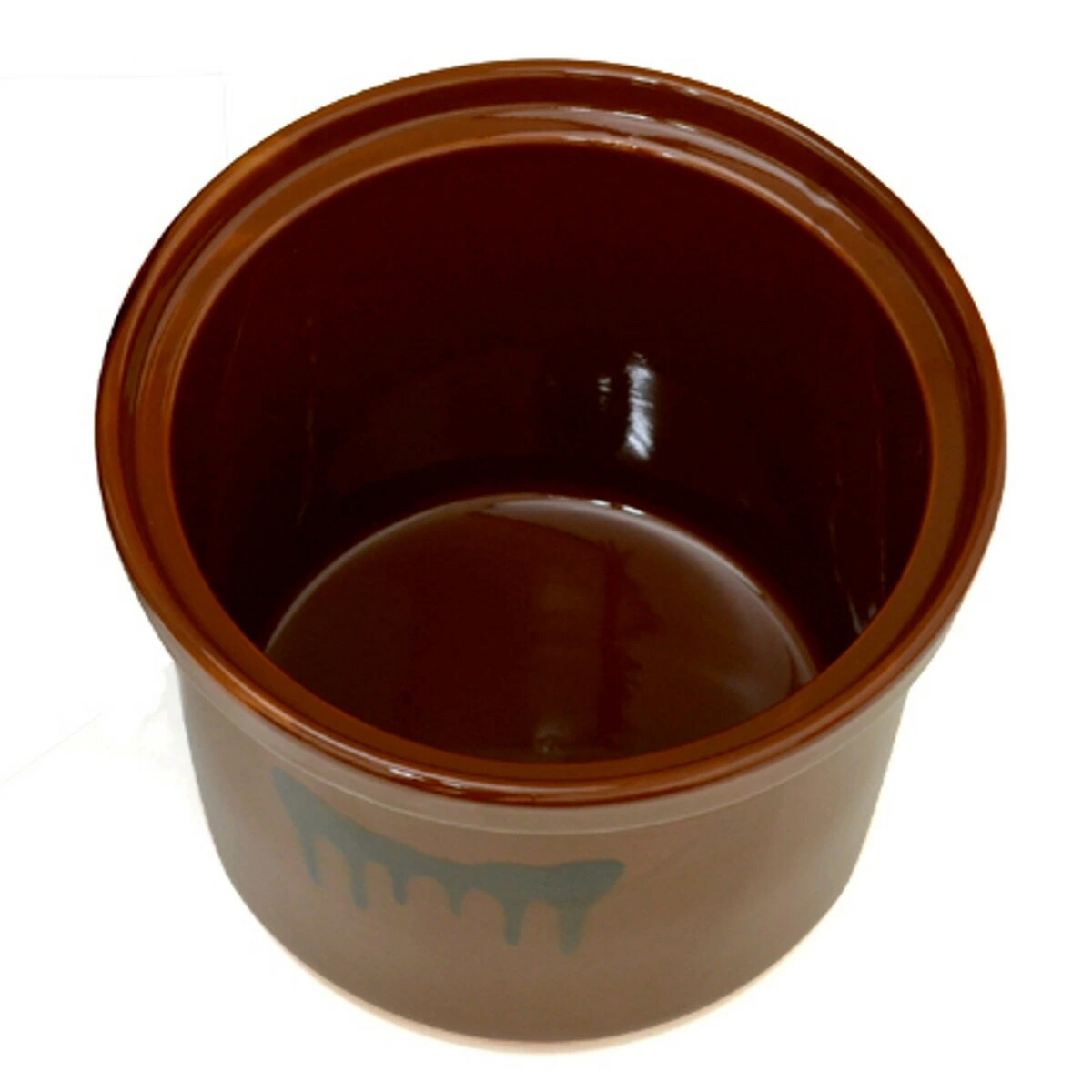 漬物容器 切立かめ 5号 9L 蓋付き 陶器 ( 漬物樽 つけもの容器 漬け物容器 漬物 漬け物 つけもの 容器 保存 ぬか漬け 漬けもの 漬物器 かめ 壺 保存容器 9000ml )