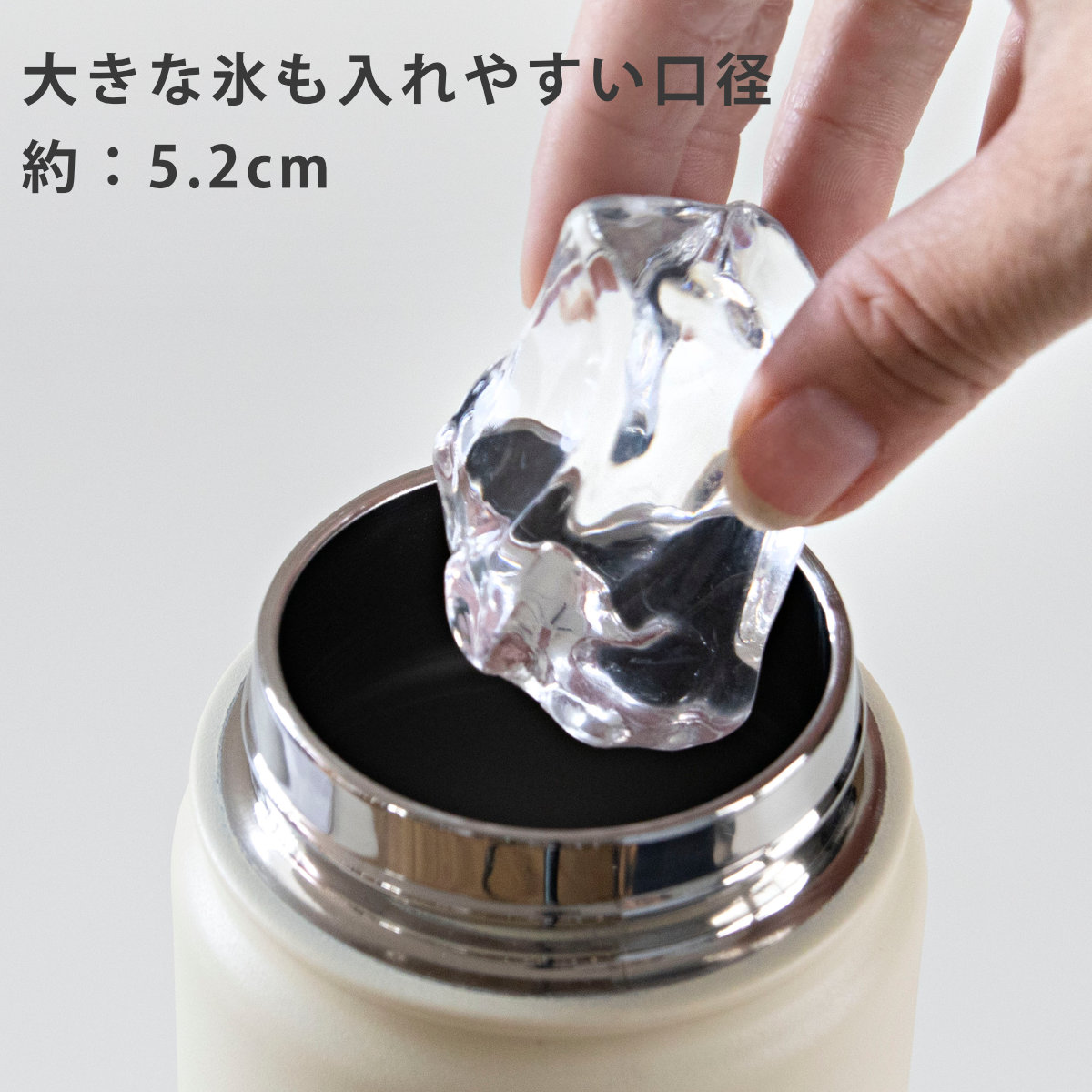 水筒 500ml ensemble ステンレスボトル ( 直飲み 保温 保冷 ハンドル付き ダイレクトボトル ステンレス 直飲み水筒 ステンレス製 スクリュー アウトドア おしゃれ スポーツ ) 【パープル】 パープル