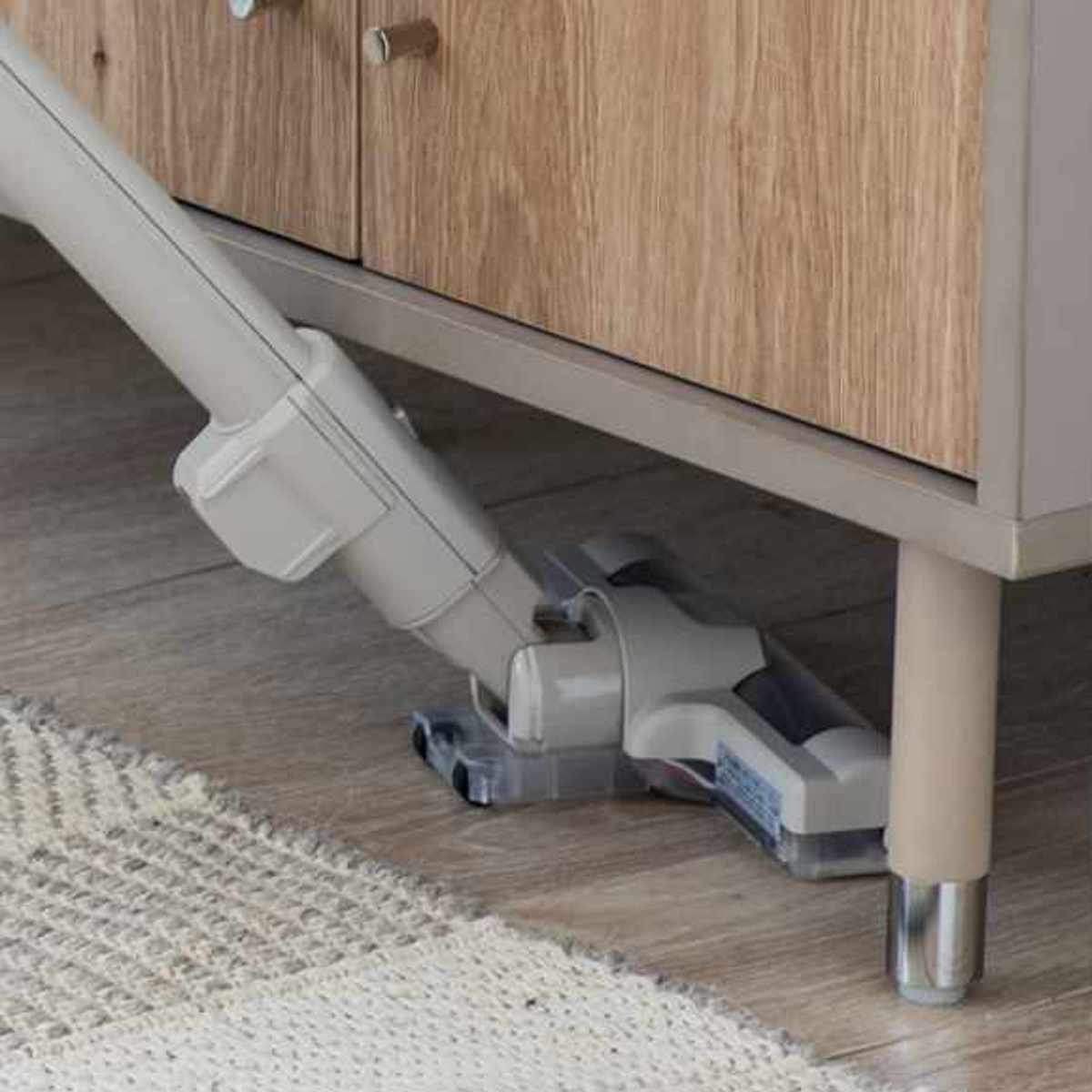 キャビネット 幅90cm ツートンカラー シルバー脚 ( 棚 ラック 扉 リビング収納 可動棚 飾り棚 家具 グレージュ ナチュラル ツートン 配線穴 )