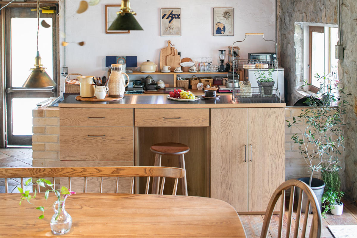 3段チェスト 本体 組合せキッチン収納 幅60cm ワイズシリーズ 日本製 ( wise 3段 チェスト 組み合わせ キッチン収納 完成品 オーク前板 引き出し 収納 棚 作業台 家具 3杯 スライドレール )