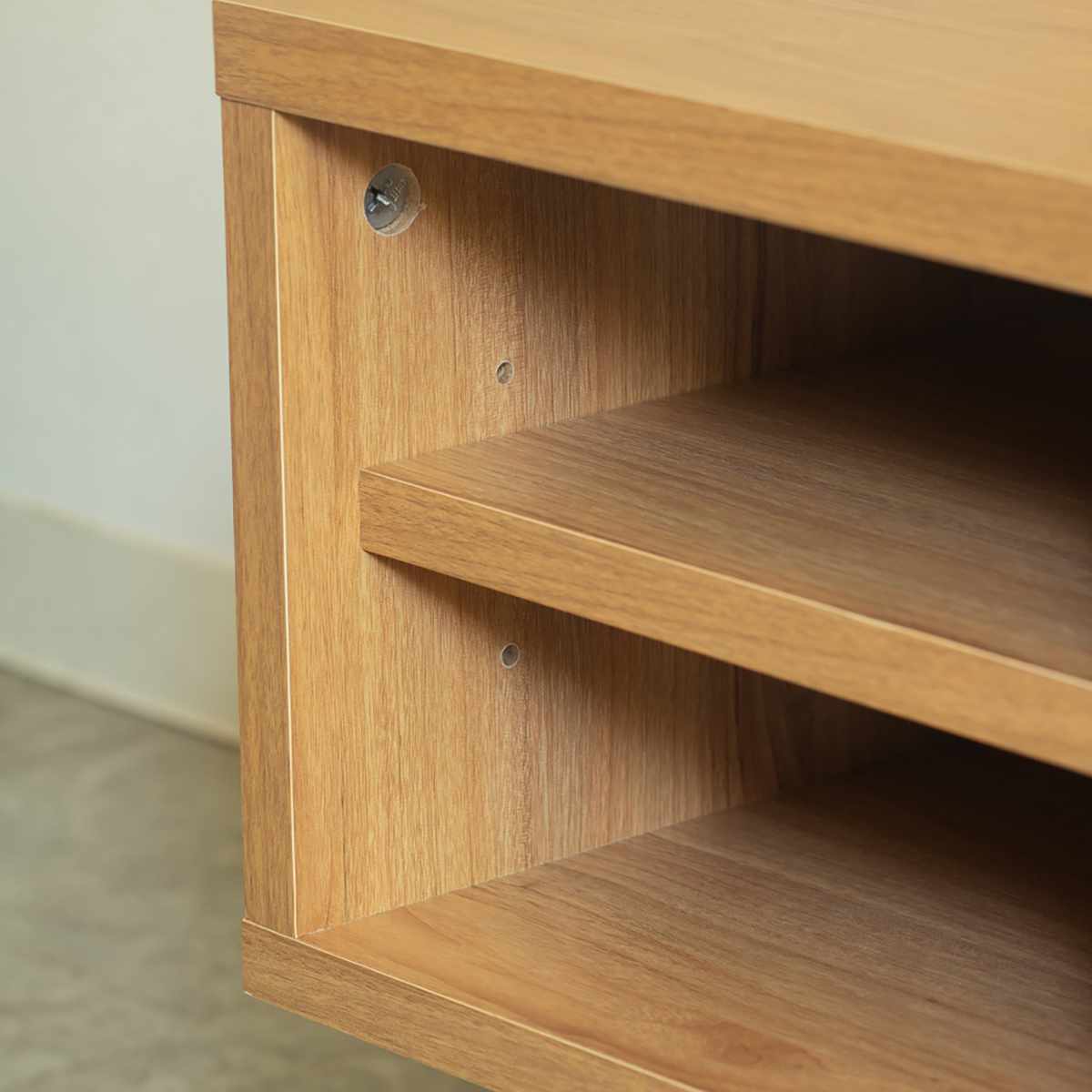 テレビ台 幅120cm 49インチ対応 ラタン調 マルシェシリーズ ( 49型対応 TV台 テレビボード AVラック 収納 ラック 棚 飾り棚 家具 かごめ編 ナチュラル 配線穴 )