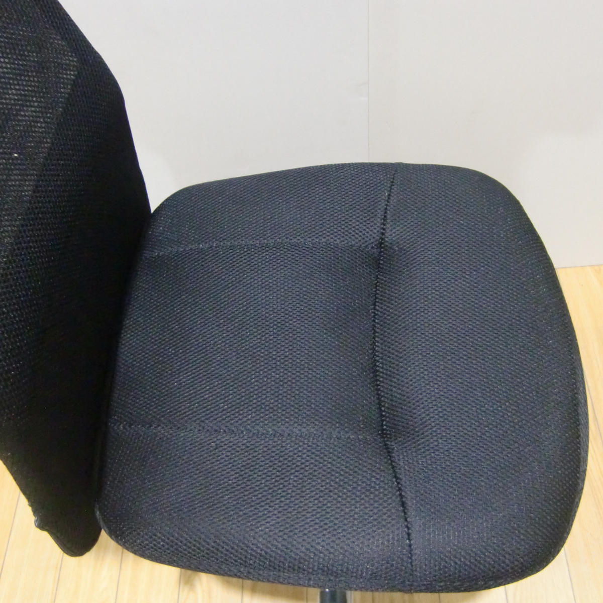 オフィスチェア メッシュ 肘なしタイプ 座面高42~54cm ガス圧チェア ルーア ( ワークチェア パソコンチェア キャスター付き 学習椅子 アームレス 高さ調節 チェア チェアー イス 椅子 いす オフィス 在宅 シンプル 通気性 )