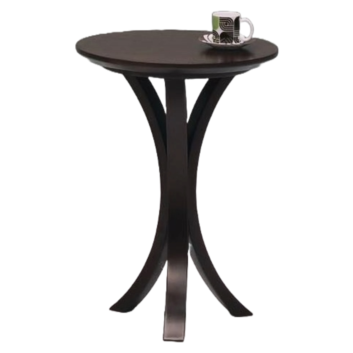 サイドテーブル 高さ54cm 天板円型 ヨーク ( テーブル ソファサイド ベッドサイド 机 ミニテーブル 木製 丸 リビング リビングテーブル コーヒーテーブル ソファテーブル おしゃれ ) 【ナチュラル】 ナチュラル