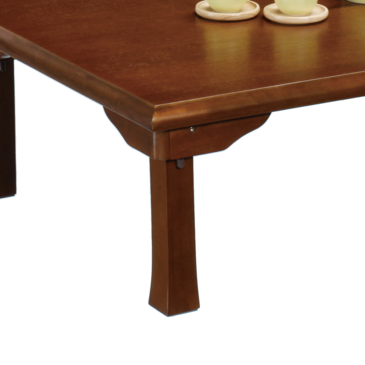 ローテーブル 幅120×奥行75×高さ34cm 折脚座卓 陸奥2 ( 座卓 テーブル 折りたたみ 脚 机 センターテーブル 和 和室 折れ脚 木製 天然木 長方形 座敷机 リビングテーブル 和モダン 折り畳み ちゃぶ台 )