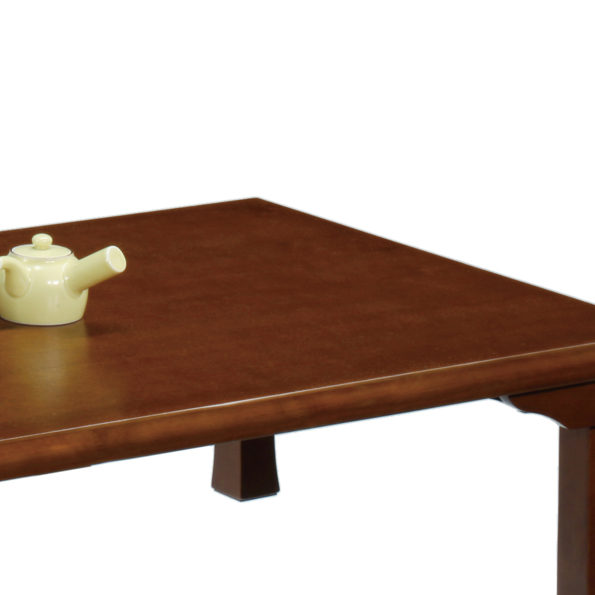 ローテーブル 幅120×奥行75×高さ34cm 折脚座卓 陸奥2 ( 座卓 テーブル 折りたたみ 脚 机 センターテーブル 和 和室 折れ脚 木製 天然木 長方形 座敷机 リビングテーブル 和モダン 折り畳み ちゃぶ台 )