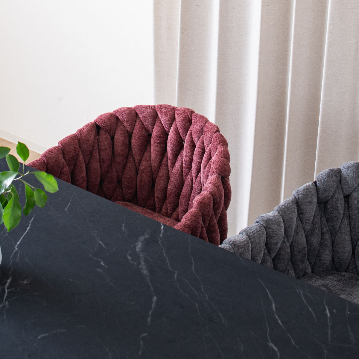 ダイニングチェア 座面高42cm カノン ( チェア 1人掛け 椅子 肘掛け クッション付き ソファ リビングチェア パーソナルチェア リラックス チェアー イス いす リビング ファブリック リビングチェアー ラグジュアリー ) 【グレー】 グレー