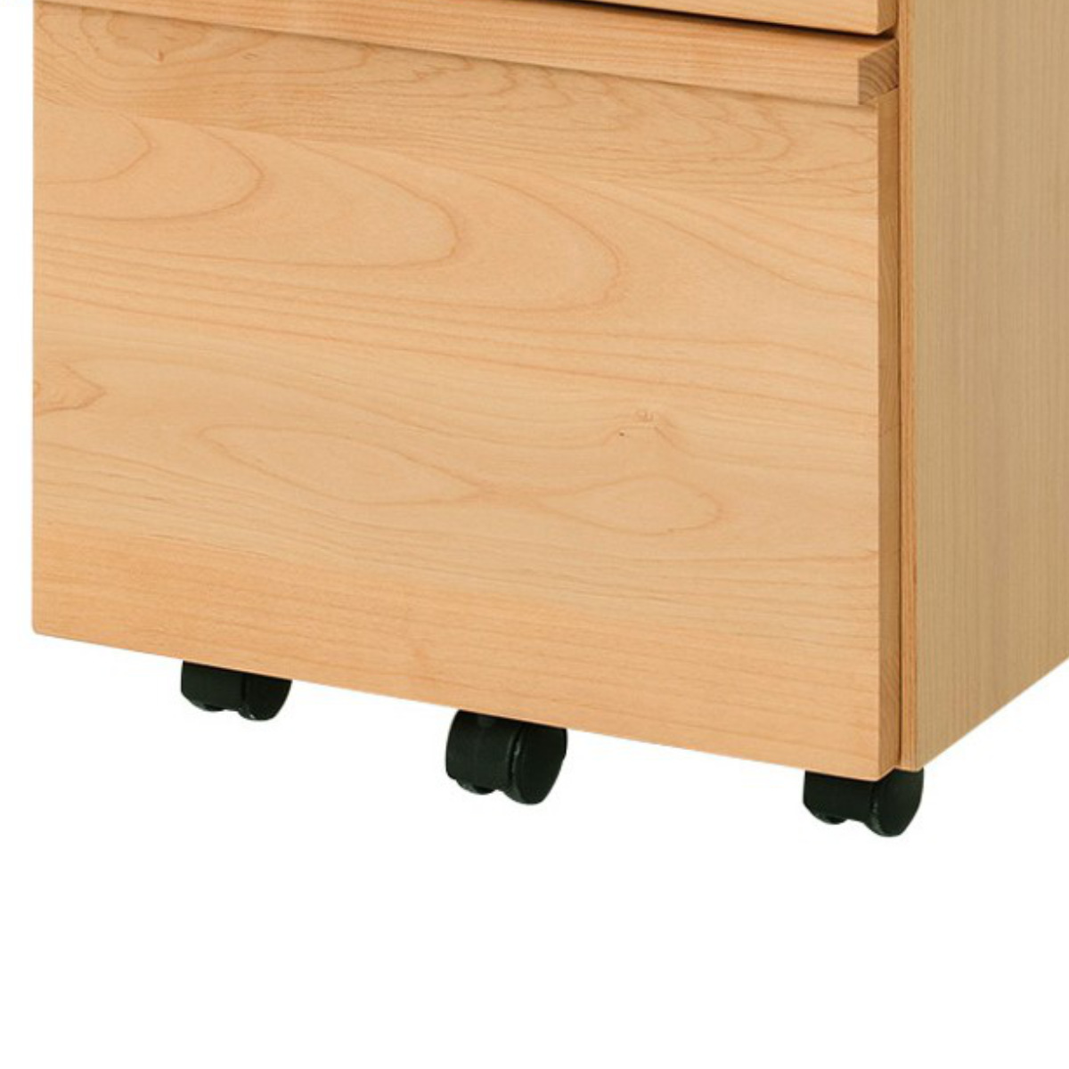 デスクワゴン 幅42cm 3段 キャスター付 トライA ( ワゴン サイドワゴン 引き出し 収納 デスク横 デスク下 サイドチェスト フルオープン 完成品 脇机 キャビネット サイドキャビネット 書類整理 おしゃれ ランドセル置き )