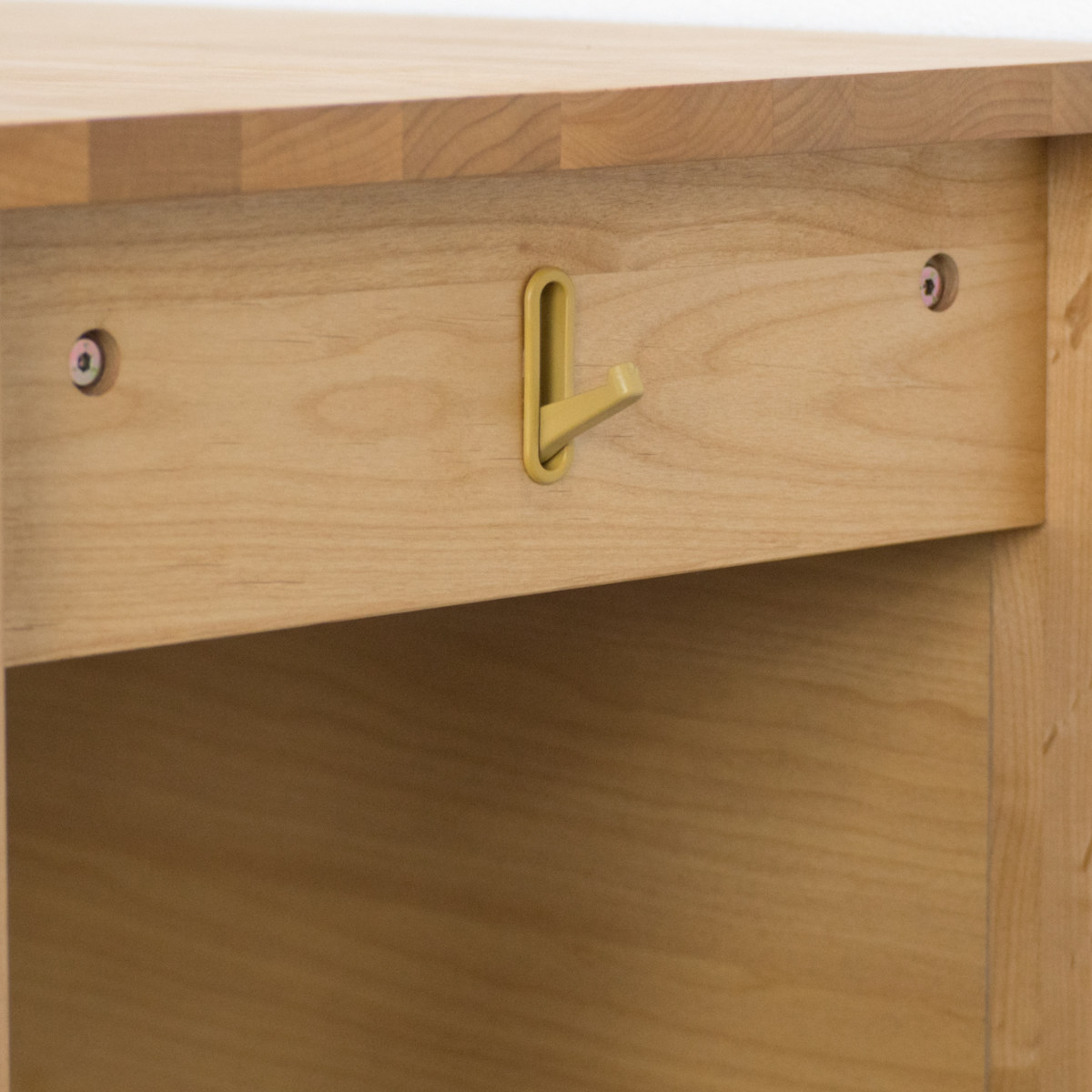 学習机 幅100cm 引出し付 トライA ( デスク 学習デスク 机 勉強机 木製 天然木 引き出し A3 A4 シンプル 奥行50 コンパクト リビング学習 パソコンデスク ワークデスク リビングデスク 書斎 木製デスク シンプルデスク PCデスク )