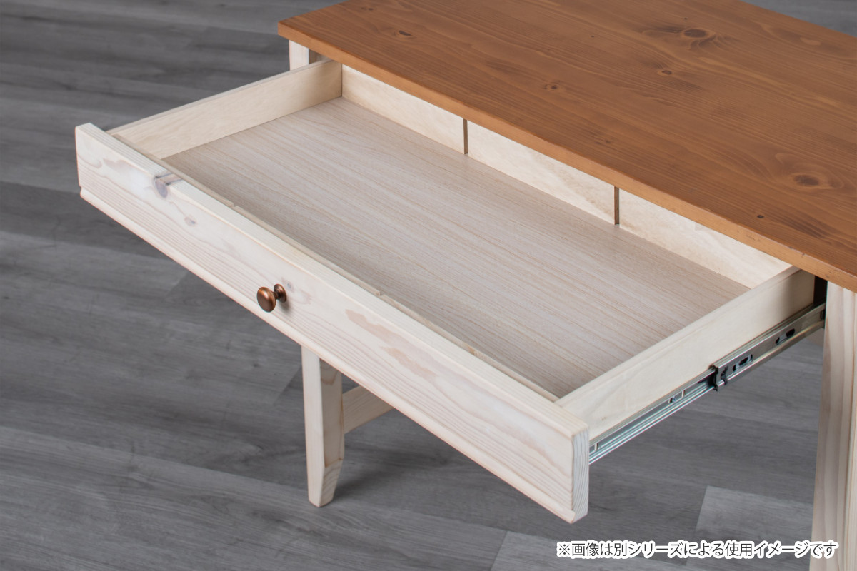 学習机 幅90cm 引出し付 トライA ( デスク 学習デスク 机 勉強机 木製 天然木 引き出し A3 シンプル 奥行50 コンパクト リビング学習 パソコンデスク ワークデスク リビングデスク 書斎 木製デスク シンプルデスク PCデスク )