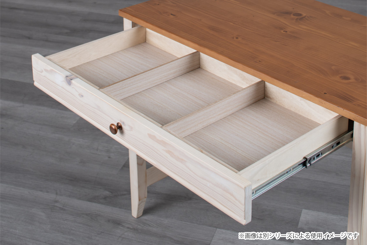 学習机 幅90cm 引出し付 トライA ( デスク 学習デスク 机 勉強机 木製 天然木 引き出し A3 シンプル 奥行50 コンパクト リビング学習 パソコンデスク ワークデスク リビングデスク 書斎 木製デスク シンプルデスク PCデスク )