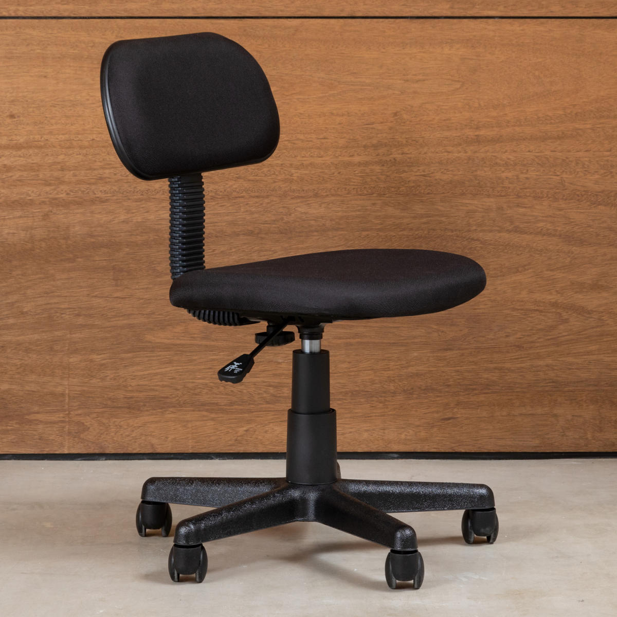 オフィスチェア 昇降式 座面高41～53cm コム （ ワークチェア パソコンチェア キャスター付き 学習椅子 アームレス 高さ調節 コンパクト チェア チェアー イス 椅子 いす オフィス 在宅 仕事 勉強 シンプル ）