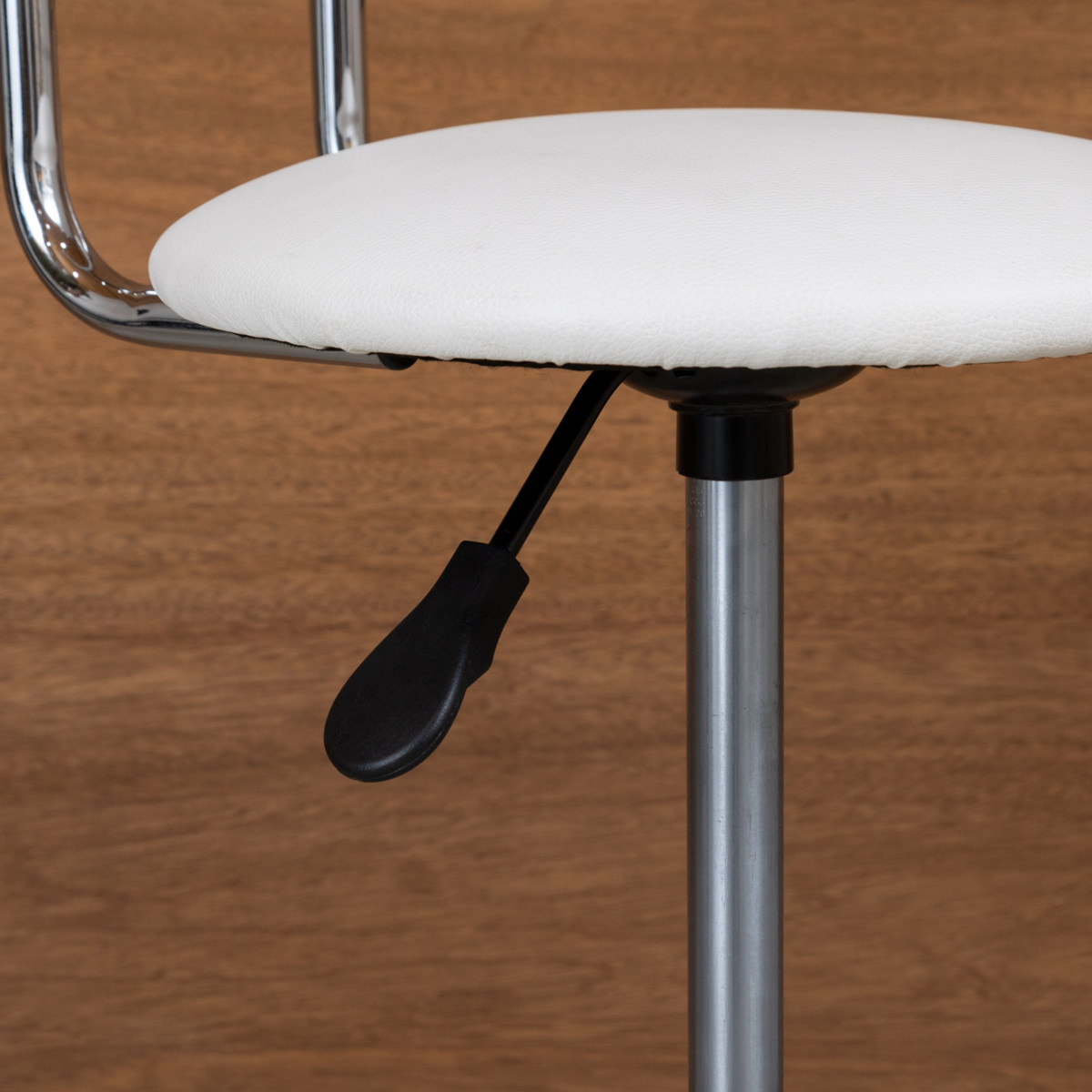 カウンターチェア 昇降式 座面高56~72cm バーチ ( 背もたれ付き キャスター付き バーチェア キッチンチェア イス 椅子 高さ調節 回転 スツール キッチン ラウンドチェア ダイニング 足掛け 足置き ハイチェア ) 【ブラック】 ブラック