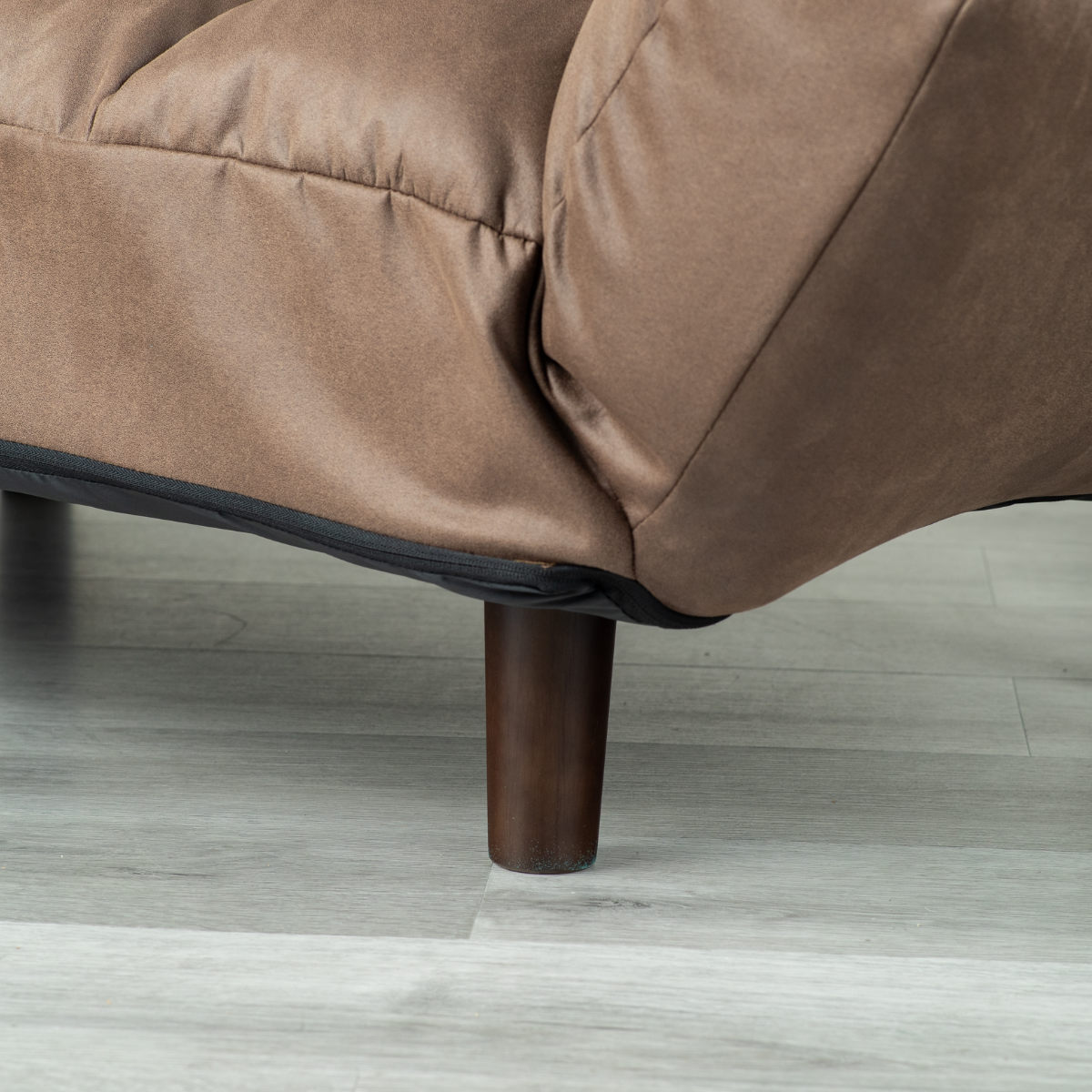 ソファ 2人掛け 幅175cm レザーファブリック生地 ファクト3 ( ソファー リビングソファ アームソファ 背もたれ リクライニング 肘掛け 脚 取り外し ローソファ クッション付き コンパクト ポケットコイル おしゃれ フラット ) 【ブラウン】 ブラウン