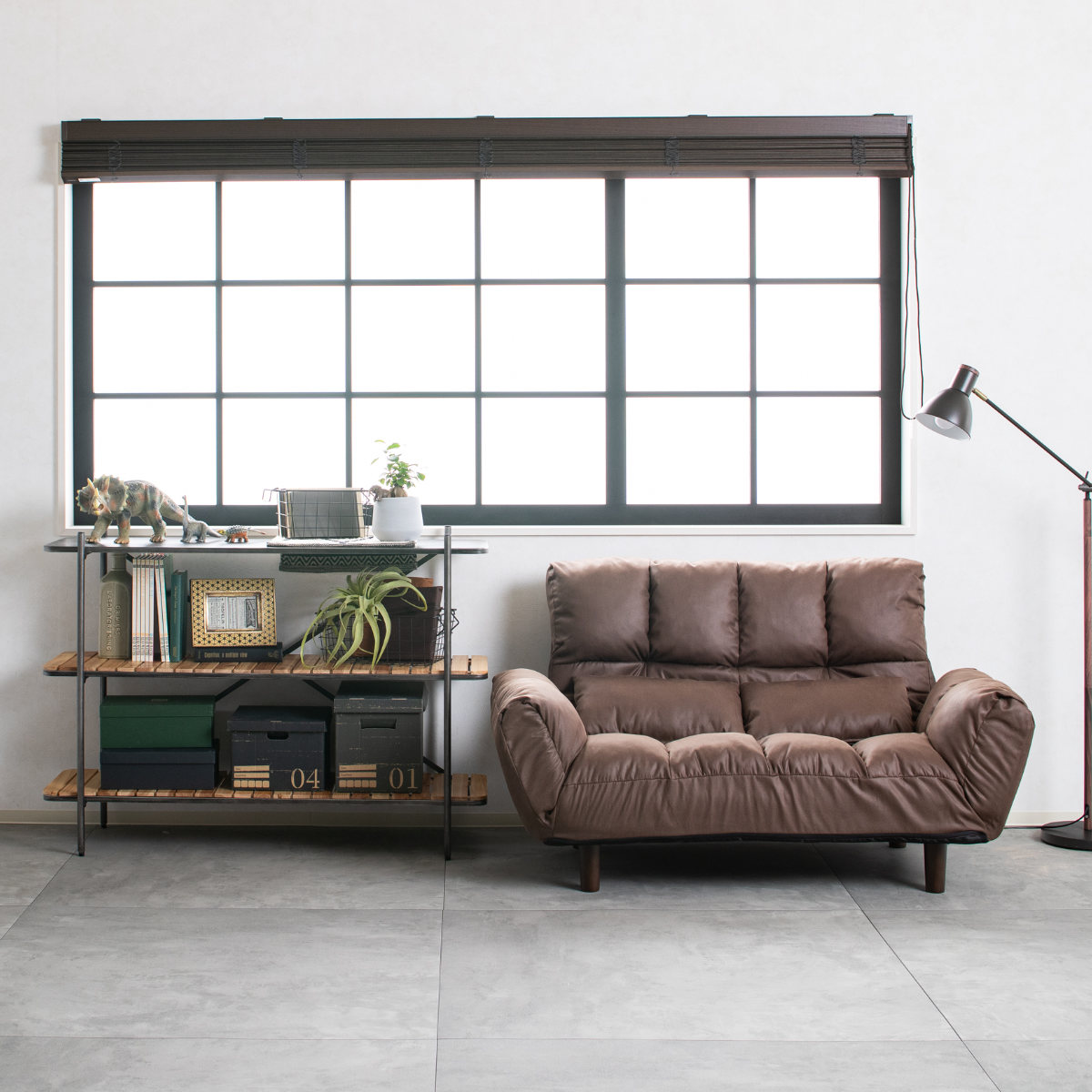 ソファ 2人掛け 幅175cm レザーファブリック生地 ファクト3 ( ソファー リビングソファ アームソファ 背もたれ リクライニング 肘掛け 脚 取り外し ローソファ クッション付き コンパクト ポケットコイル おしゃれ フラット ) 【ブラウン】 ブラウン